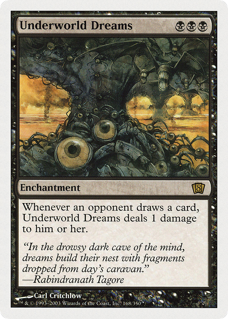 Underworld Dreams (8ED-168) [Eighth Edition] MTG Single Wizards of the Coast