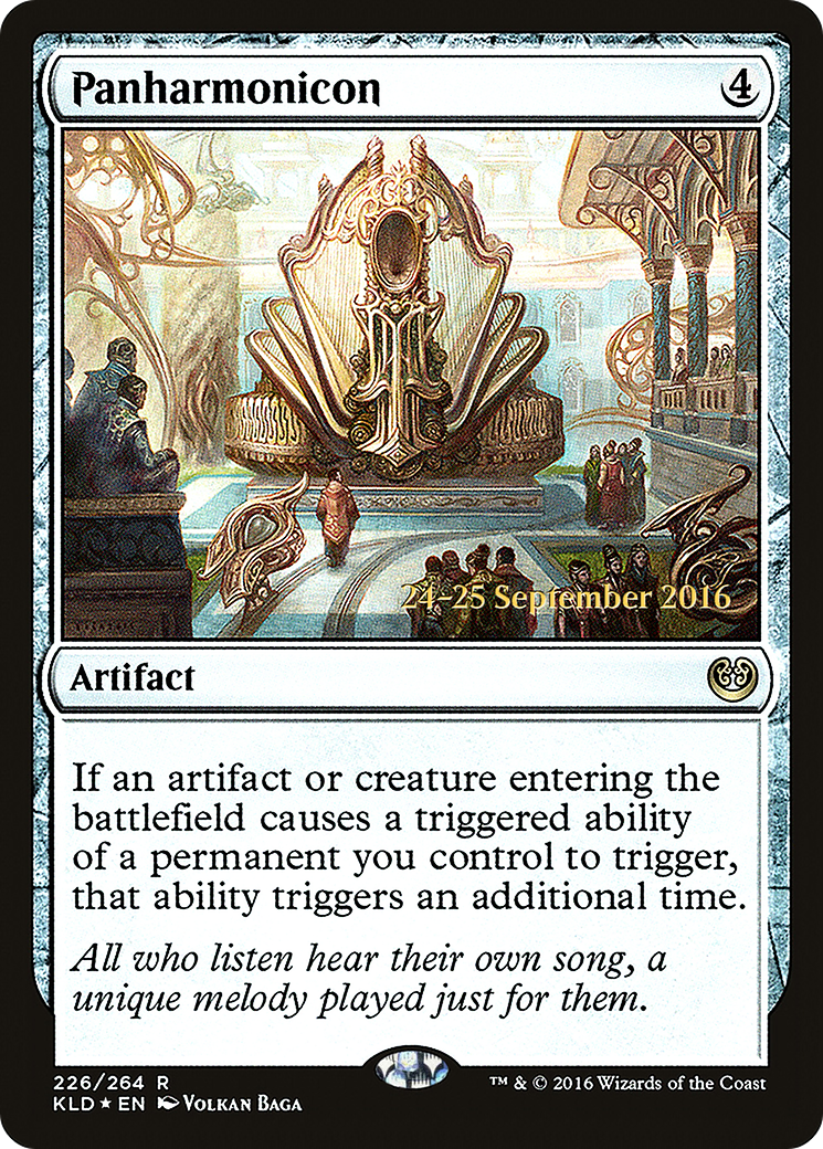 Panharmonicon (PRE-226) [Kaladesh Promos] Foil MTG Single Wizards of the Coast
