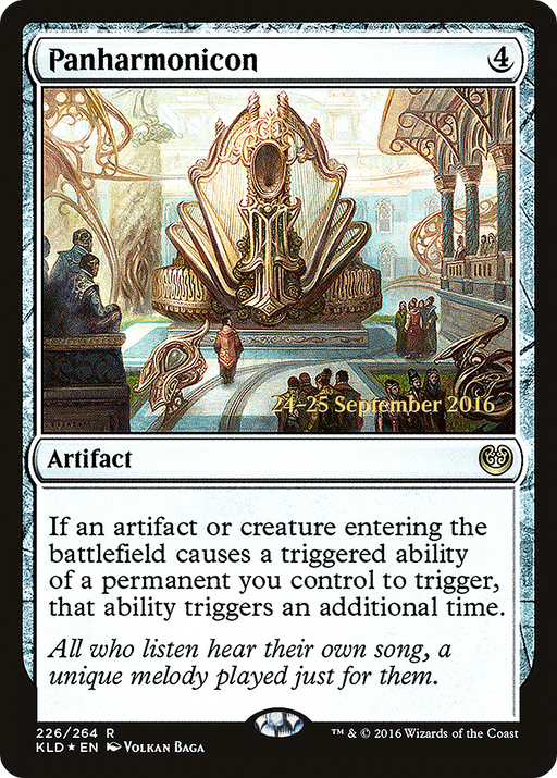 Panharmonicon (PRE-226) [Kaladesh Promos] Foil MTG Single Wizards of the Coast