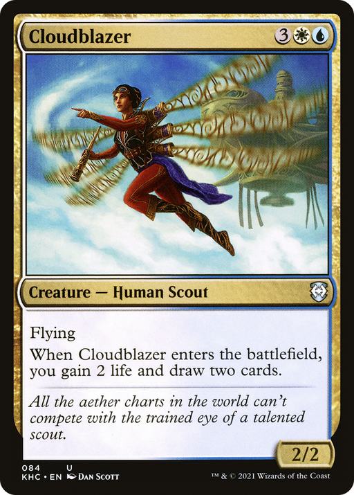 Cloudblazer (KHC-084) [Kaldheim Commander] MTG Single Wizards of the Coast