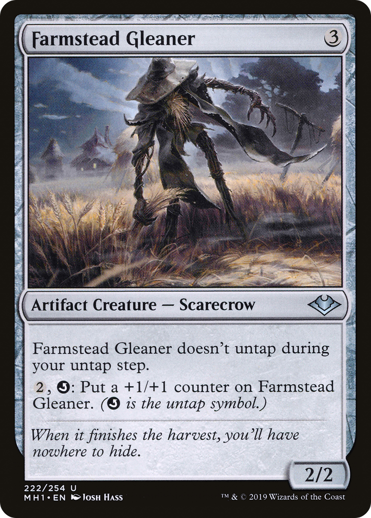 Farmstead Gleaner (MH1-222) [Modern Horizons] MTG Single Wizards of the Coast