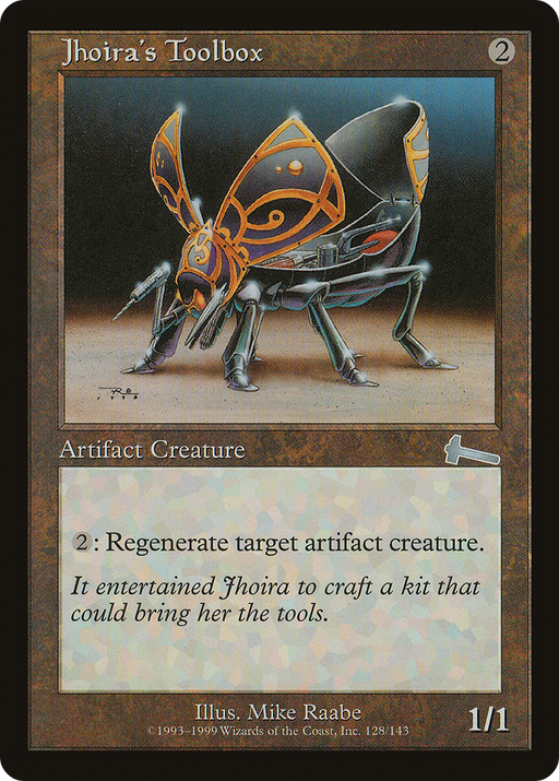 Jhoira's Toolbox (ULG-128) [Urza's Legacy] Foil MTG Single Wizards of the Coast