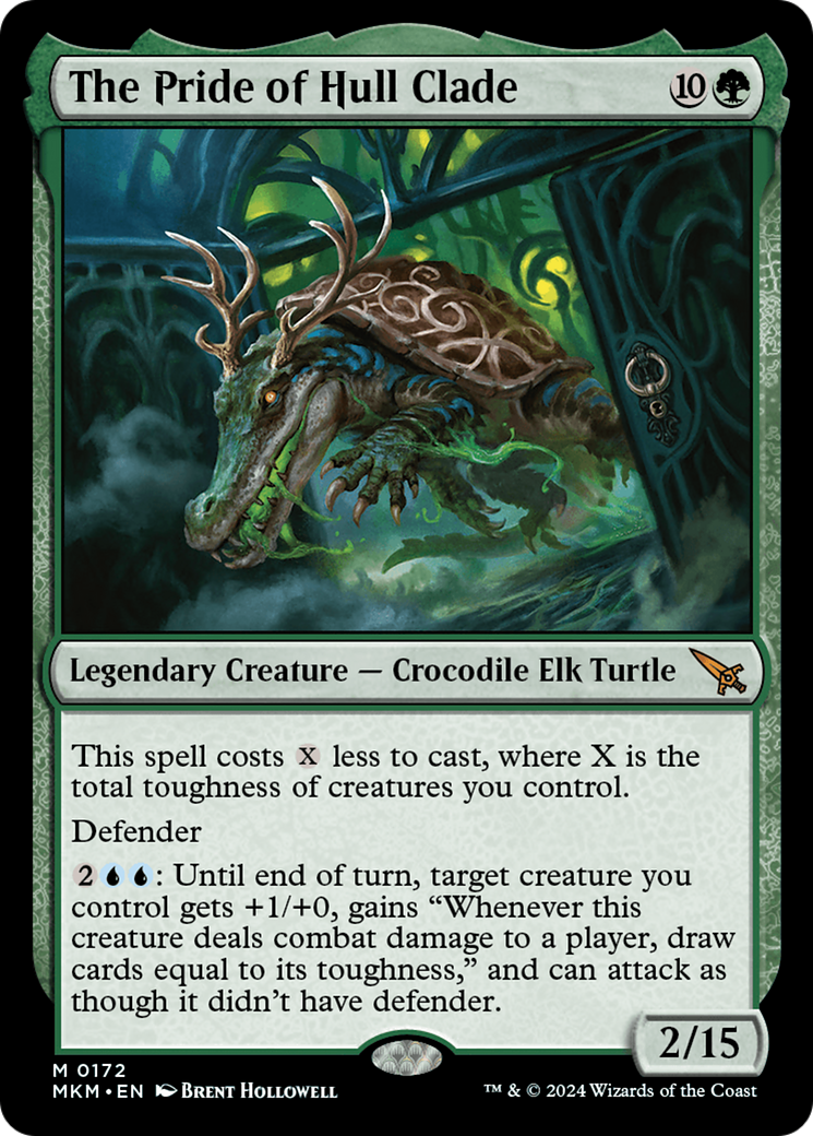 The Pride of Hull Clade (MKM-172) [Murders at Karlov Manor] Foil MTG Single Murders at Karlov Manor
