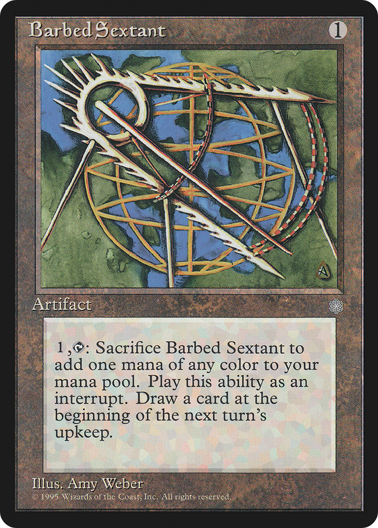 Barbed Sextant (ICE-312) [Ice Age] MTG Single Wizards of the Coast