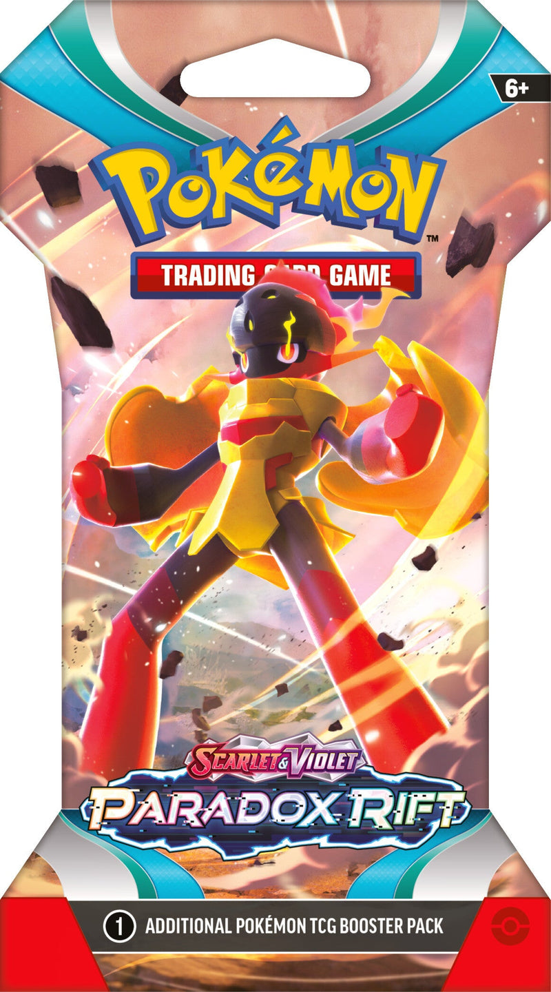 Pokémon Scarlet and Violet: Paradox Rift - Sleeved Booster Pack Pokemon Sealed Pokémon   