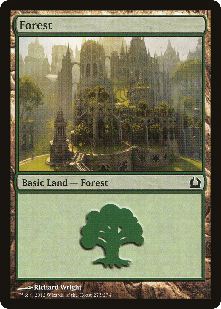 Forest (RTR-273) [Return to Ravnica] Foil MTG Single Wizards of the Coast