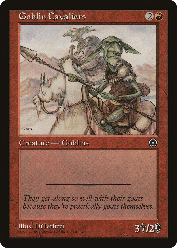 Goblin Cavaliers (P02-095) [Misc] Portal Second Age MTG Single Wizards of the Coast