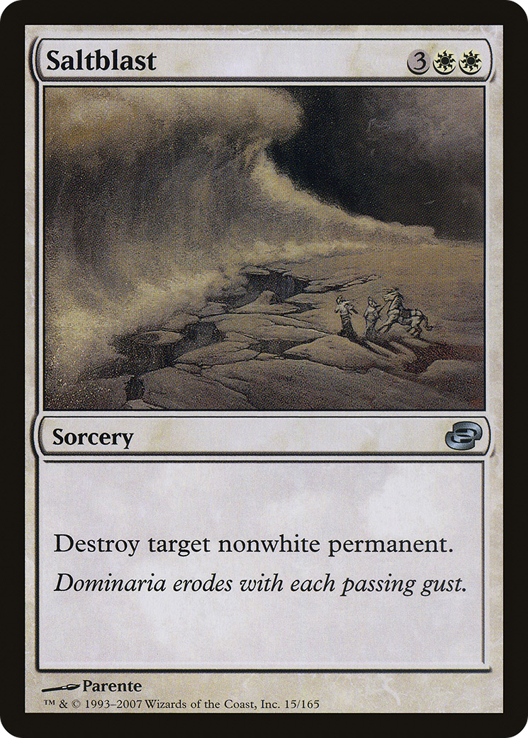 Saltblast (PLC-015) [Planar Chaos] Foil MTG Single Planar Chaos