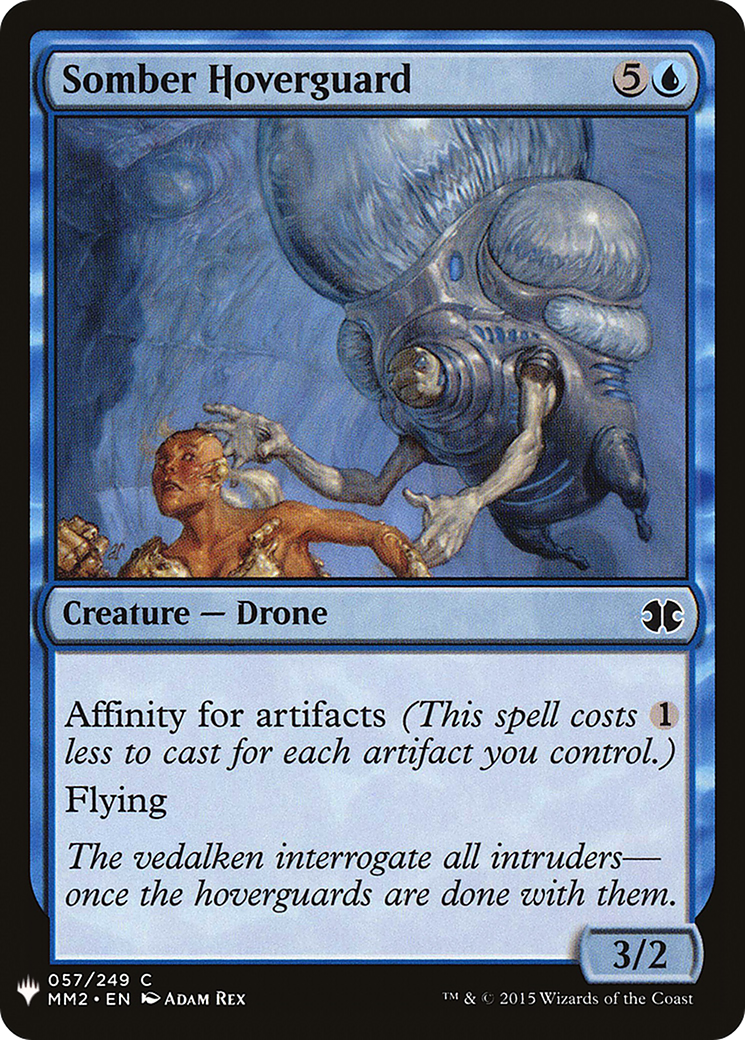 Somber Hoverguard (LIST-MM2-57) [Mystery Booster] The List MTG Single Wizards of the Coast