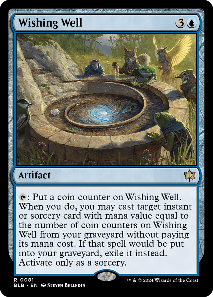 Wishing Well (BLB-081) [Bloomburrow] Foil MTG Single Wizards of the Coast
