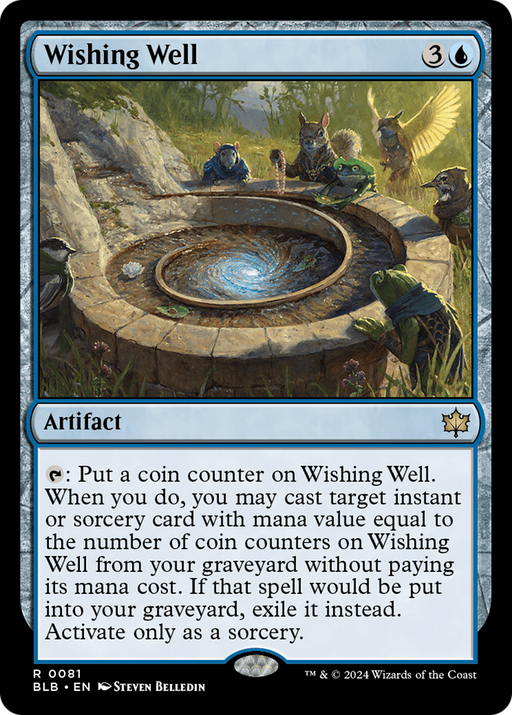 Wishing Well (BLB-081) [Bloomburrow] Foil MTG Single Wizards of the Coast