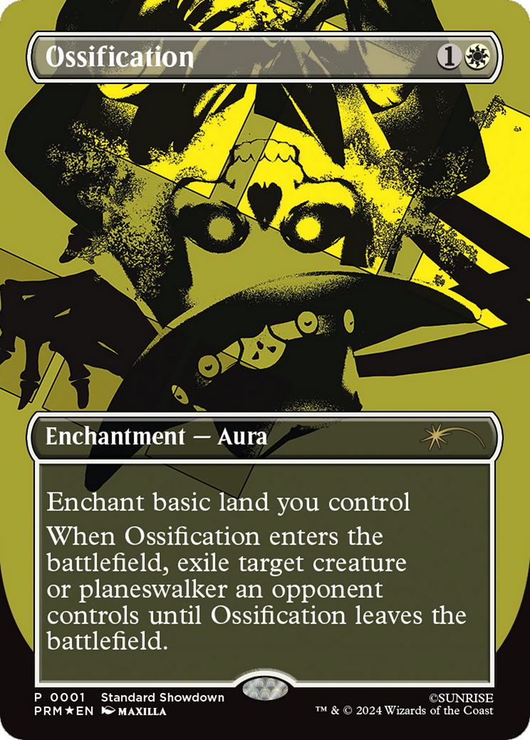Ossification (SSP-001) [Misc] Cowboy Bebop (Borderless) Foil MTG Single Wizards of the Coast