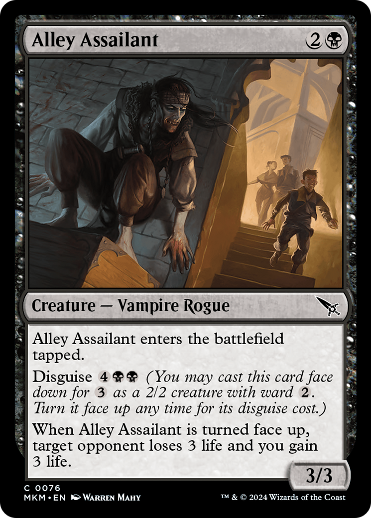 Alley Assailant (MKM-076) [Murders at Karlov Manor] MTG Single Wizards of the Coast