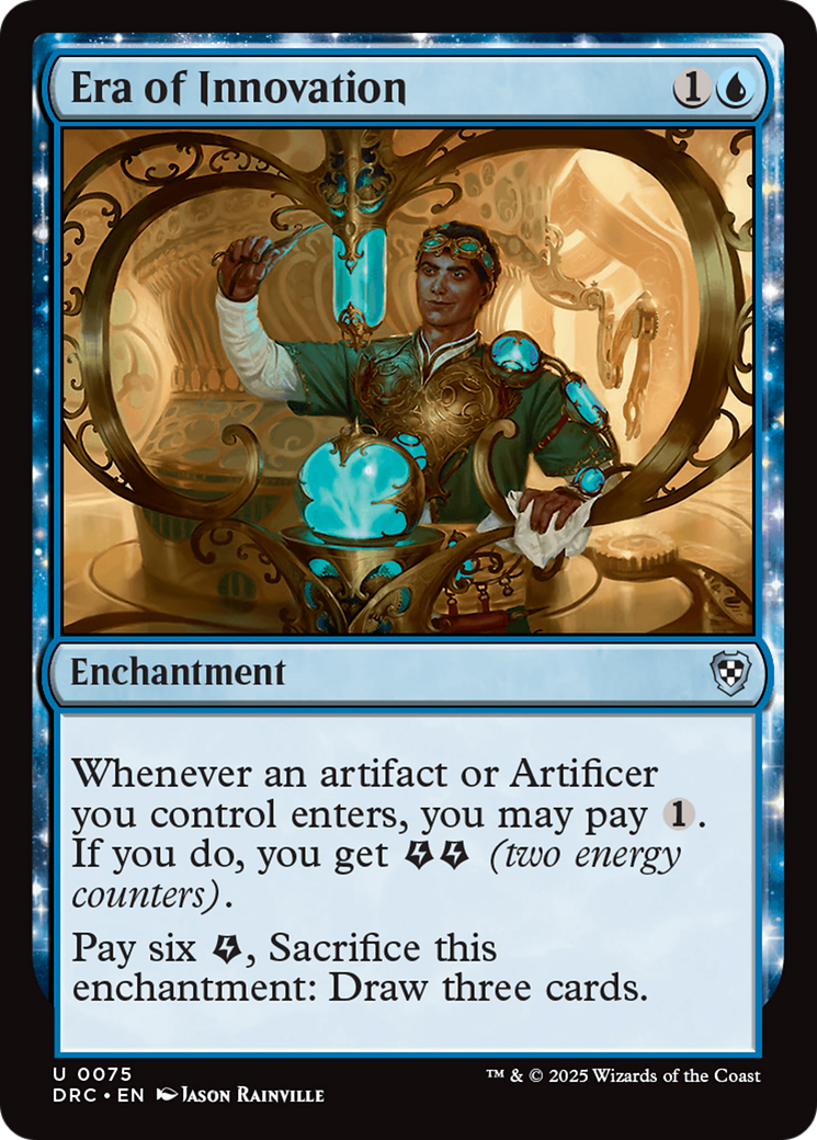 Era of Innovation (DRC-075) [Commander: Aetherdrift] MTG Single Wizards of the Coast