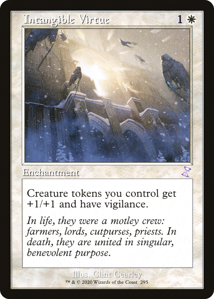 Intangible Virtue (TSR-295) [Time Spiral Remastered] MTG Single Wizards of the Coast