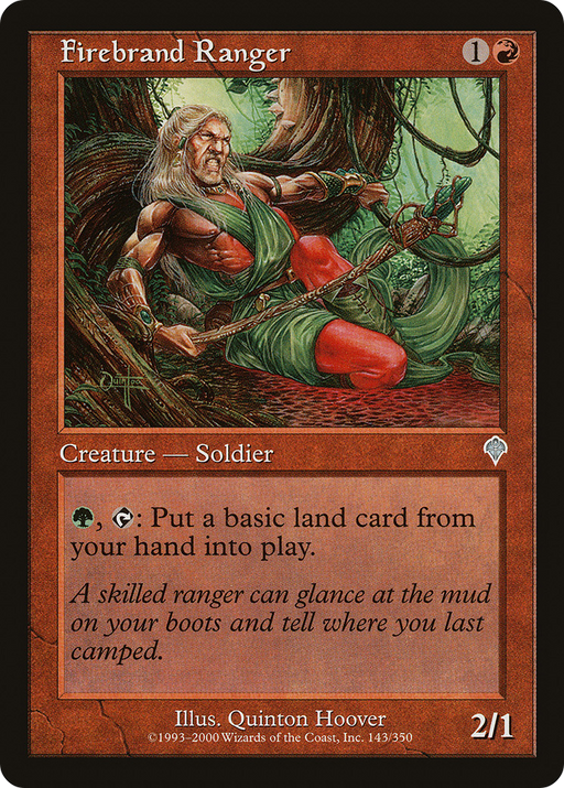 Firebrand Ranger (INV-143) [Invasion] MTG Single Wizards of the Coast
