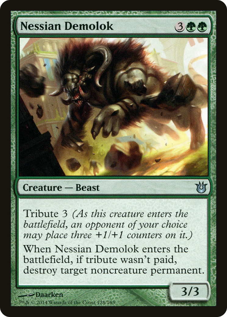 Nessian Demolok (BNG-128) [Born of the Gods] MTG Single Wizards of the Coast