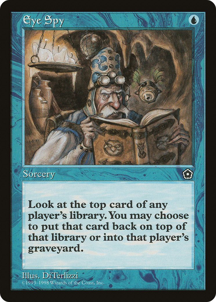 Eye Spy (P02-) [Misc] Portal Second Age MTG Single Wizards of the Coast