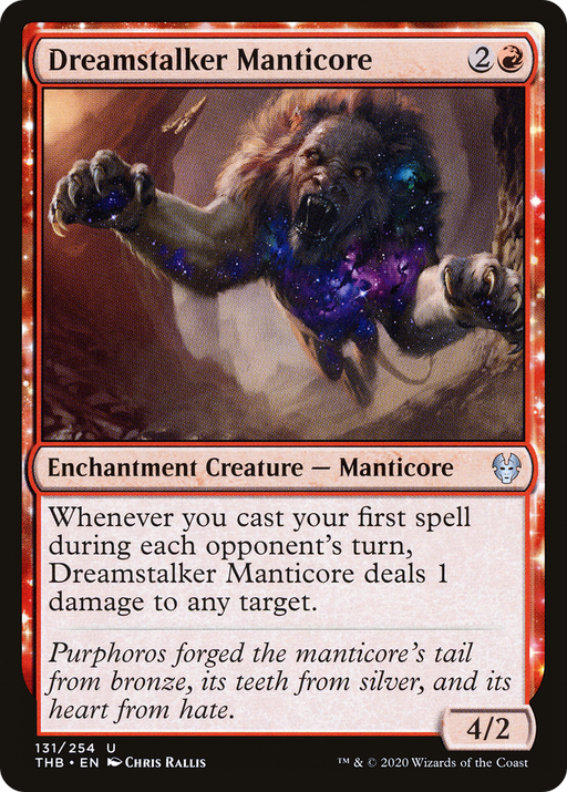 Dreamstalker Manticore (THB-131) [Theros Beyond Death] MTG Single Wizards of the Coast