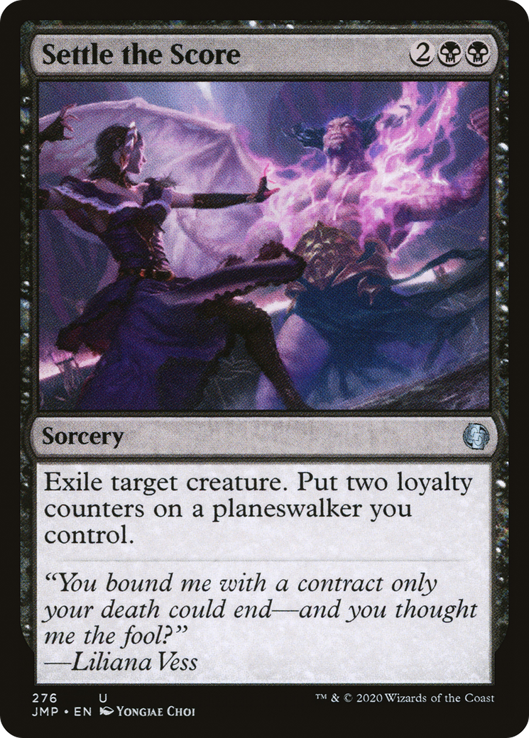 Settle the Score (JMP-276) [Jumpstart] MTG Single Wizards of the Coast