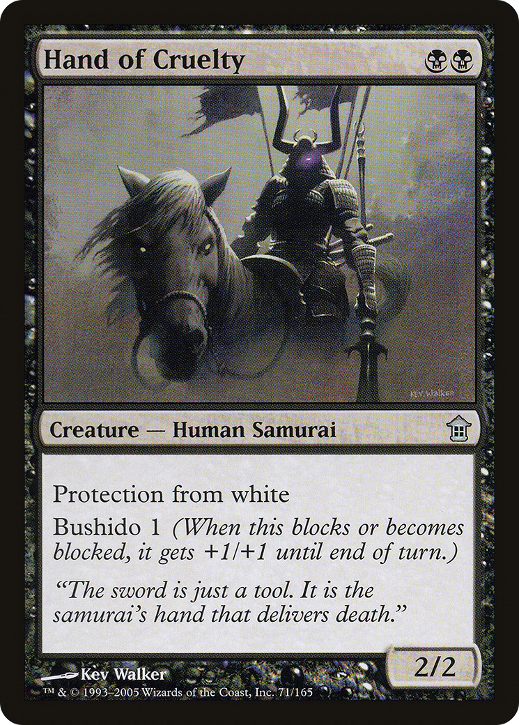 Hand of Cruelty (SOK-071) [Saviors of Kamigawa] MTG Single Wizards of the Coast