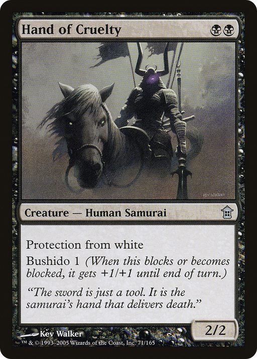 Hand of Cruelty (SOK-071) [Saviors of Kamigawa] MTG Single Wizards of the Coast