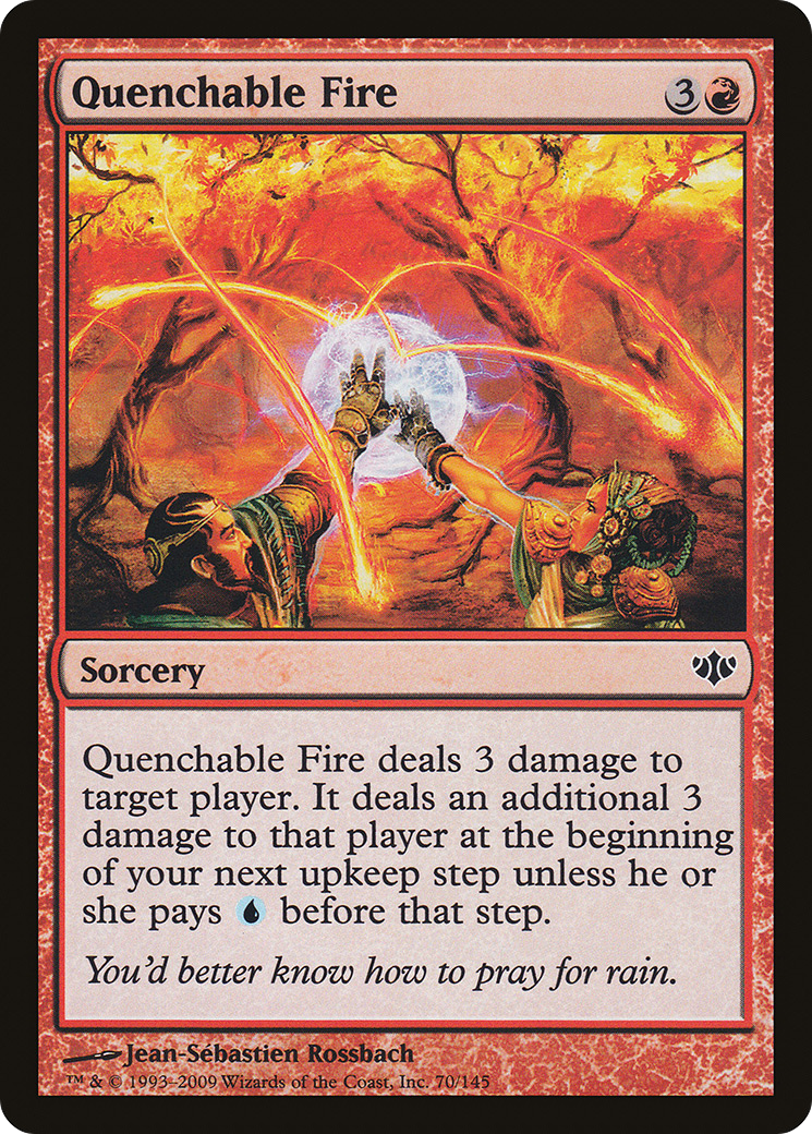 Quenchable Fire (CON-070) [Conflux] MTG Single Wizards of the Coast