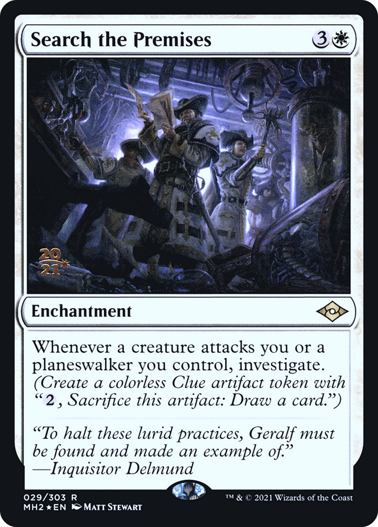 Search the Premises (PRE-029) [Modern Horizons 2 Promos] Foil MTG Single Wizards of the Coast