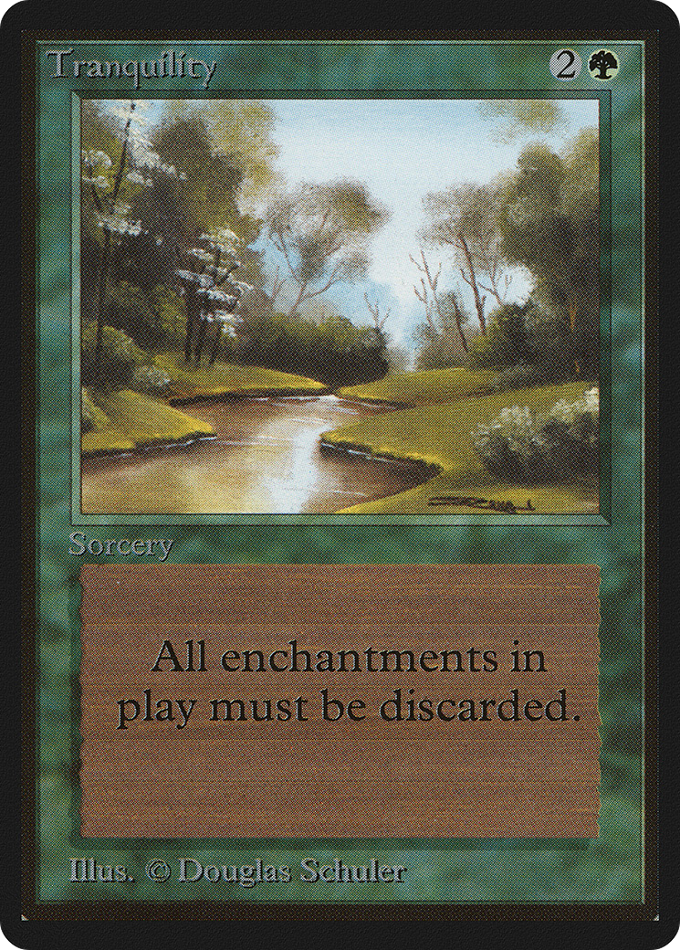 Tranquility (LEB-) [Oldschool] Limited Edition Beta MTG Single Wizards of the Coast
