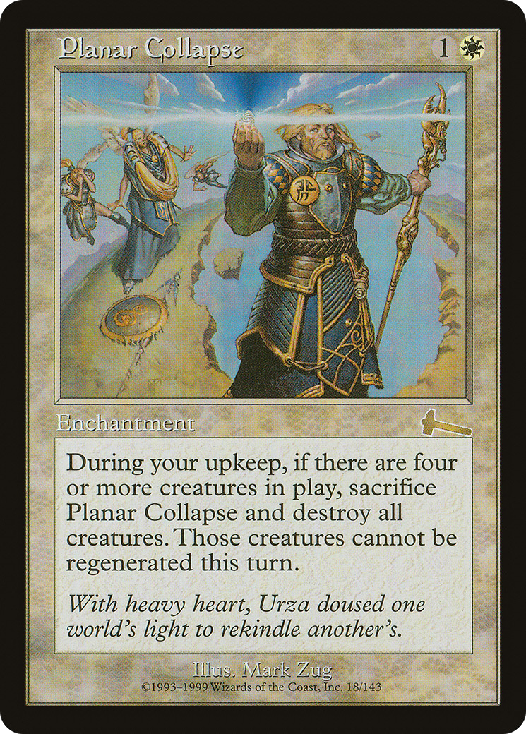 Planar Collapse (ULG-018) [Urza's Legacy] MTG Single Wizards of the Coast