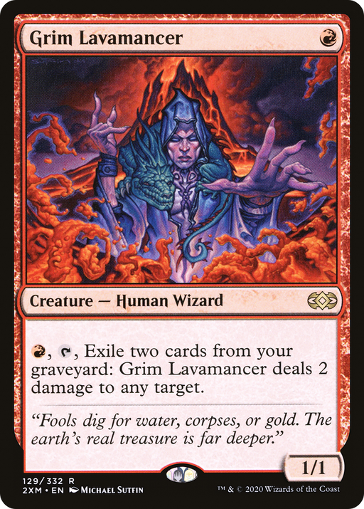 Grim Lavamancer (2XM-129) [Double Masters] MTG Single Wizards of the Coast