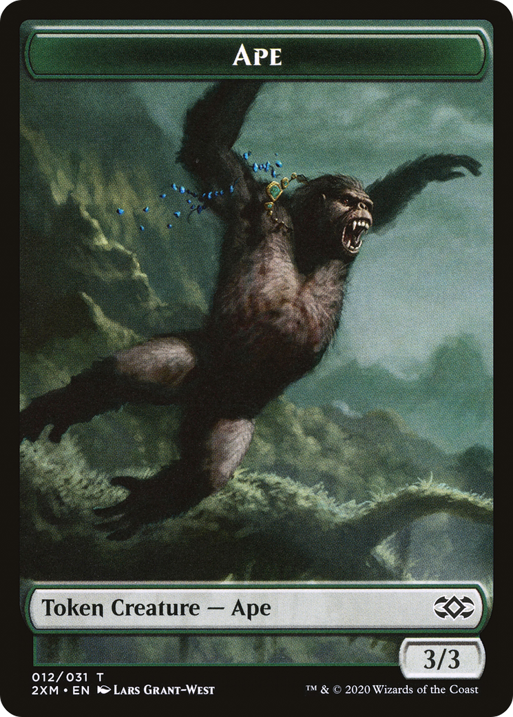Ape (T2XM-012) [Tokens] Double Masters Tokens Foil MTG Single Wizards of the Coast