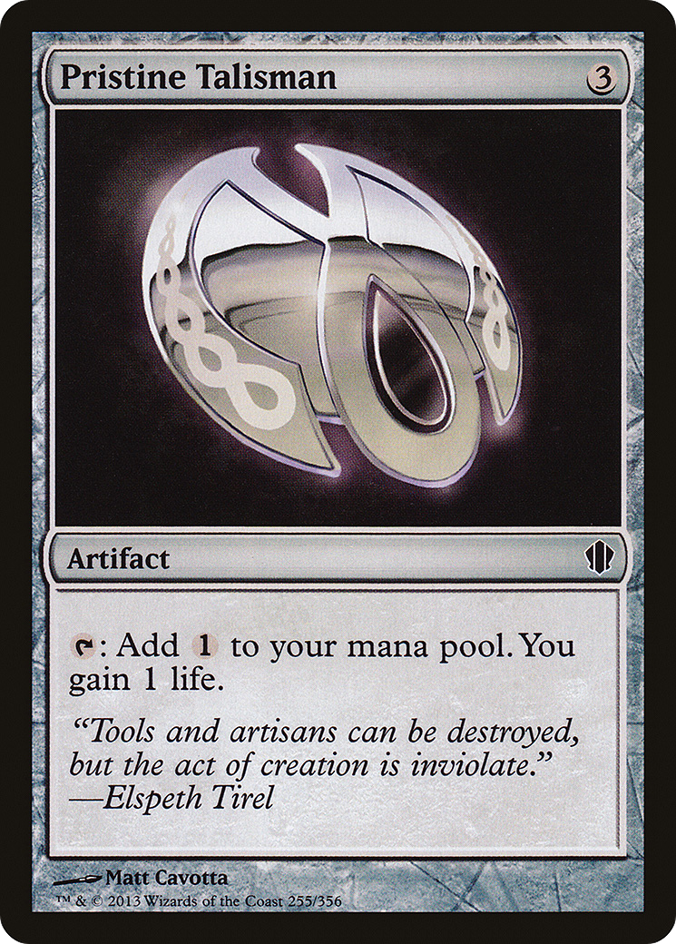 Pristine Talisman (C13-255) [Commander 2013] MTG Single Wizards of the Coast
