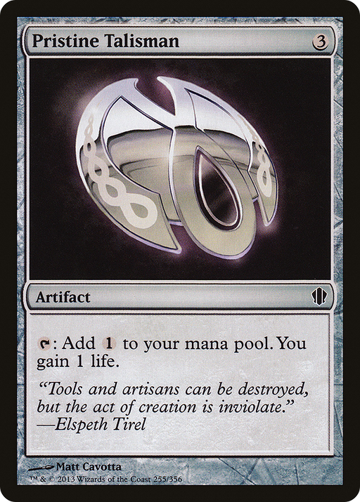 Pristine Talisman (C13-255) [Commander 2013] MTG Single Wizards of the Coast
