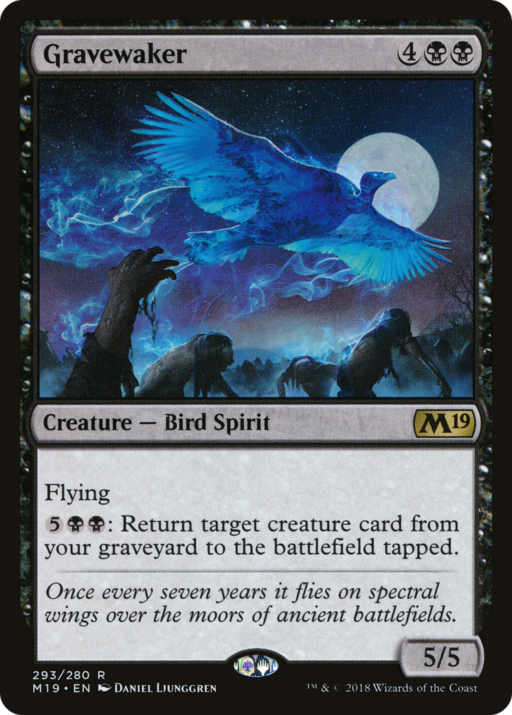 Gravewaker (M19-293) [Core Set 2019] MTG Single Wizards of the Coast