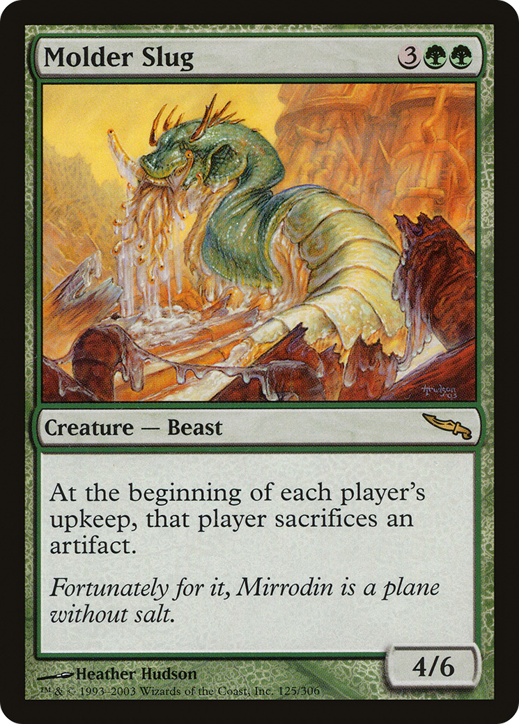 Molder Slug (MRD-125) [Mirrodin] Foil MTG Single Wizards of the Coast