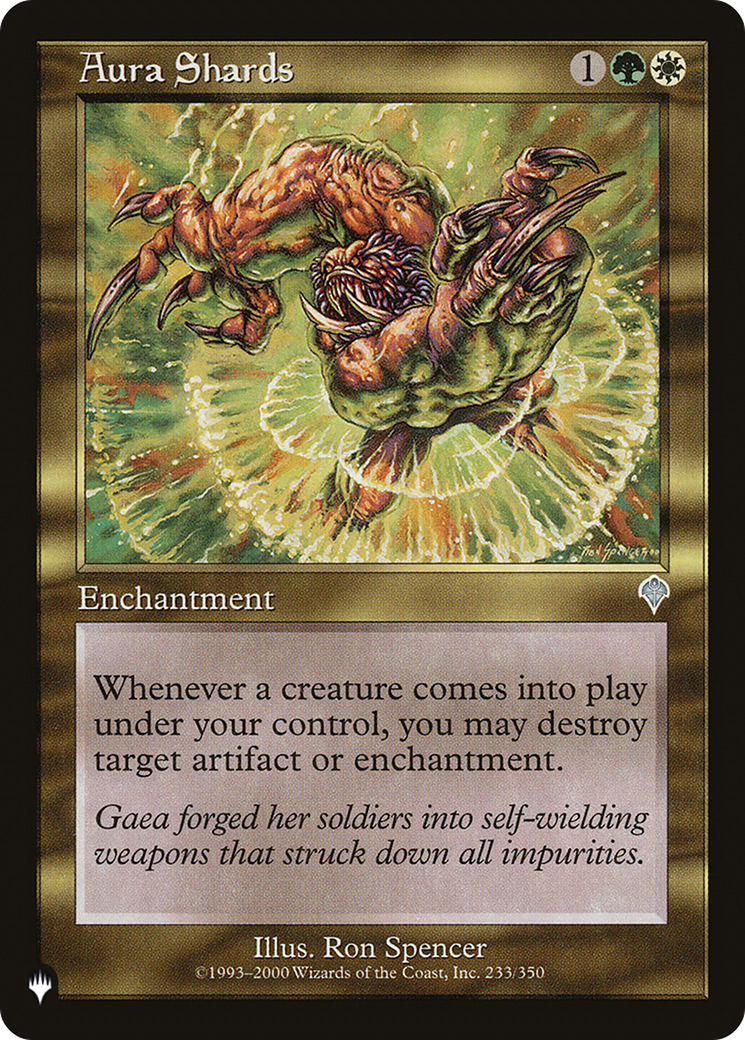 Aura Shards (INV) (LIST-233/350) [Mystery Booster] The List MTG Single Wizards of the Coast