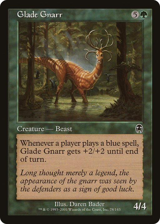 Glade Gnarr (APC-078) [Apocalypse] MTG Single Wizards of the Coast