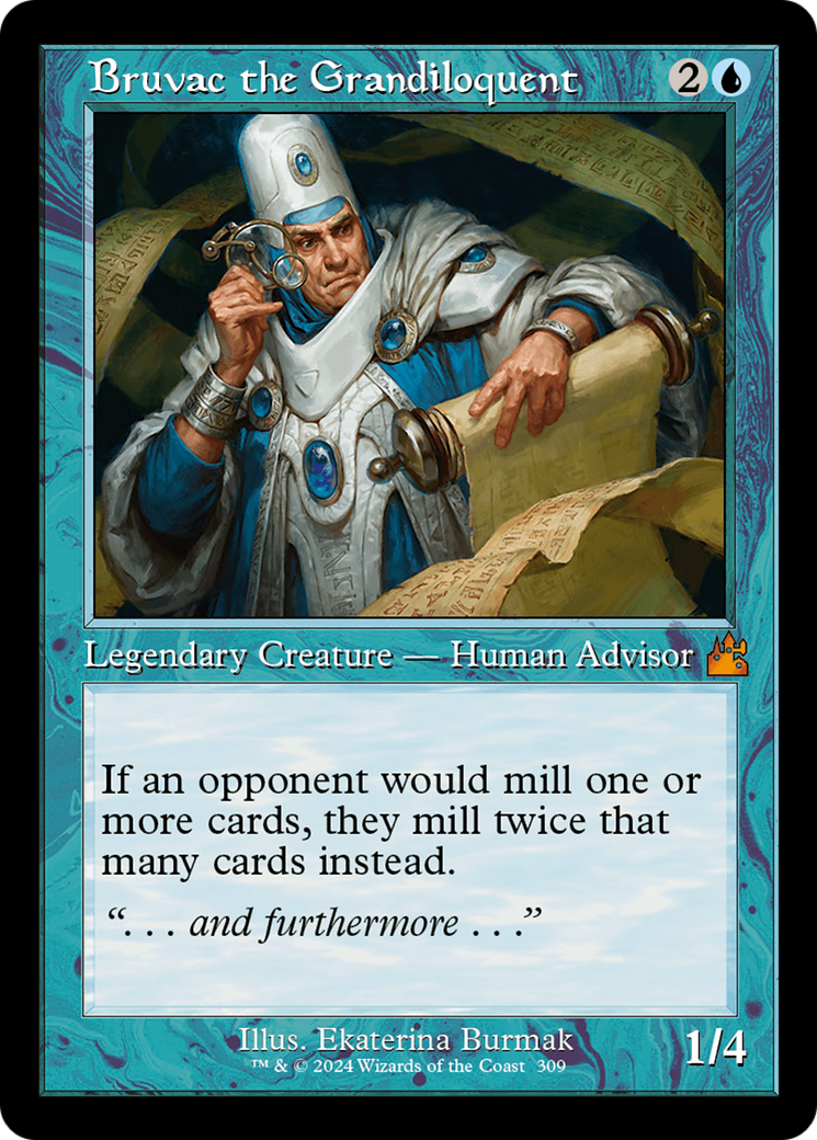 Bruvac the Grandiloquent (RVR-309) [Ravnica Remastered] MTG Single Wizards of the Coast