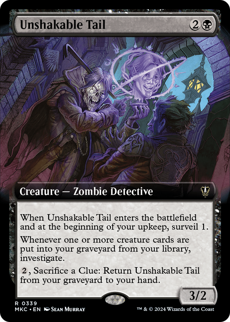 Unshakable Tail (MKC-339) [Murders at Karlov Manor Commander] (Extended Art) MTG Single Wizards of the Coast