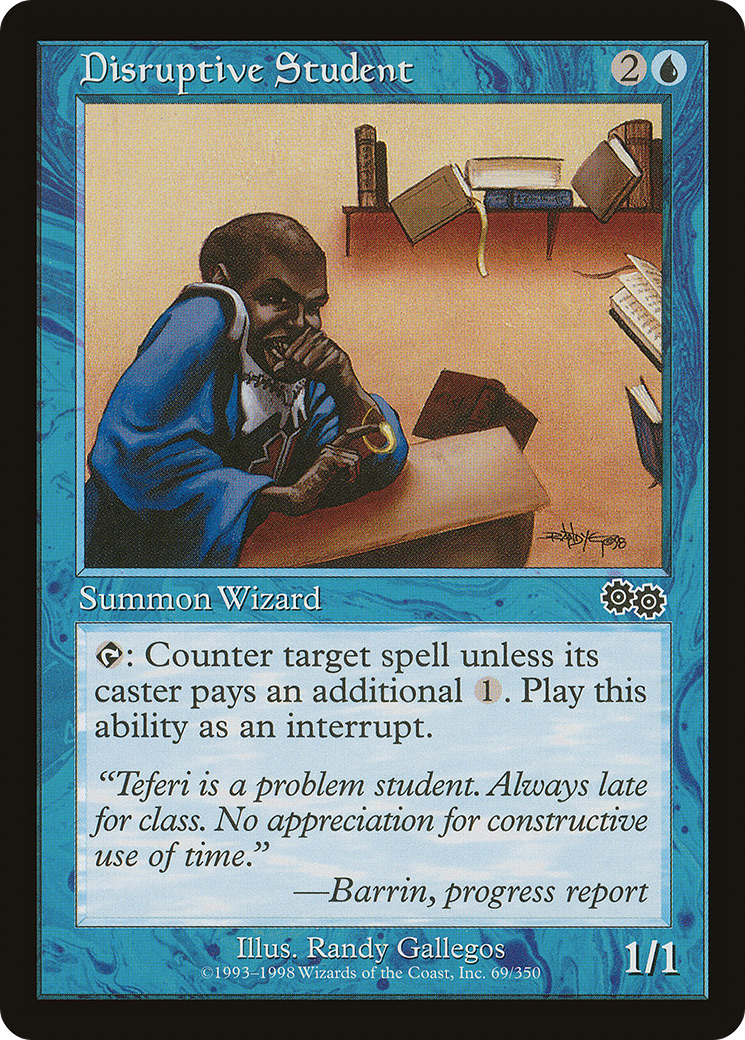 Disruptive Student (USG-069) [Urza's Saga] MTG Single Wizards of the Coast