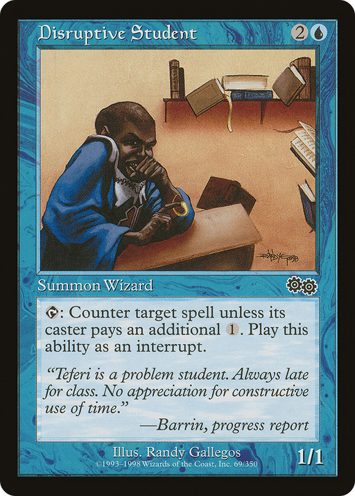 Disruptive Student (USG-069) [Urza's Saga] MTG Single Wizards of the Coast