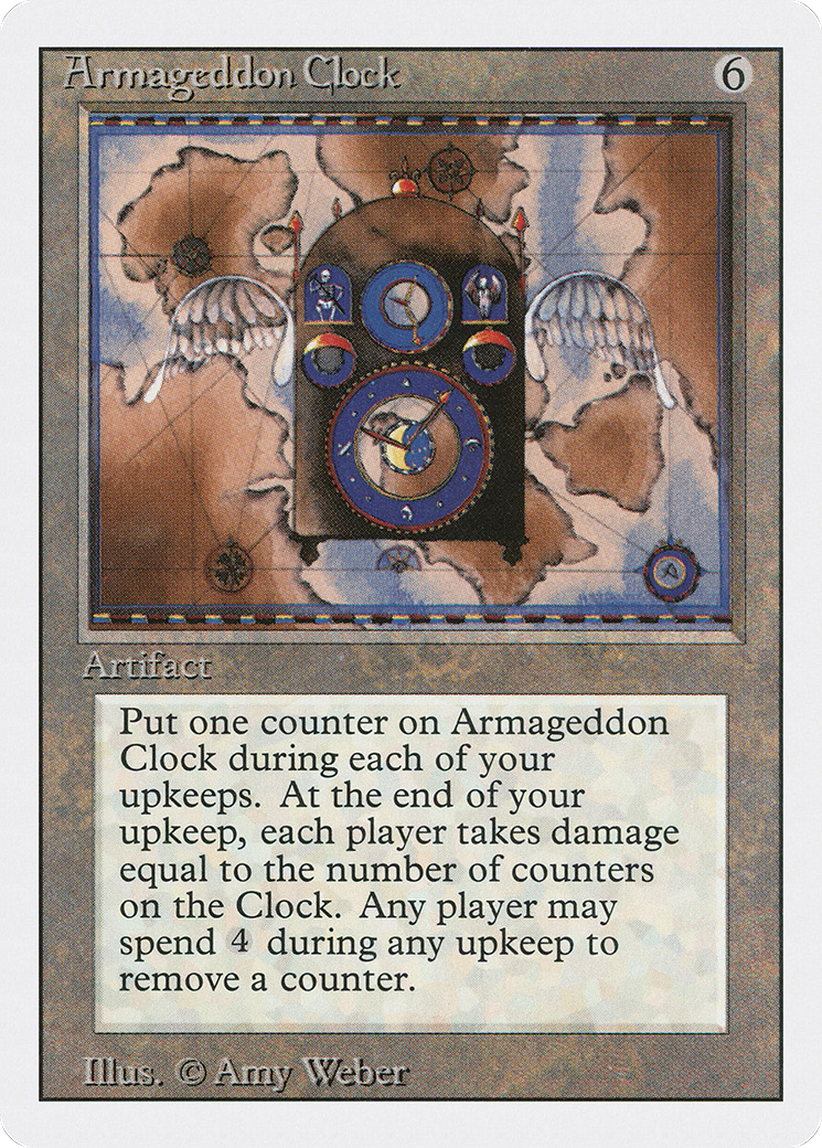 Armageddon Clock (3ED-234) [Revised Edition] MTG Single Wizards of the Coast