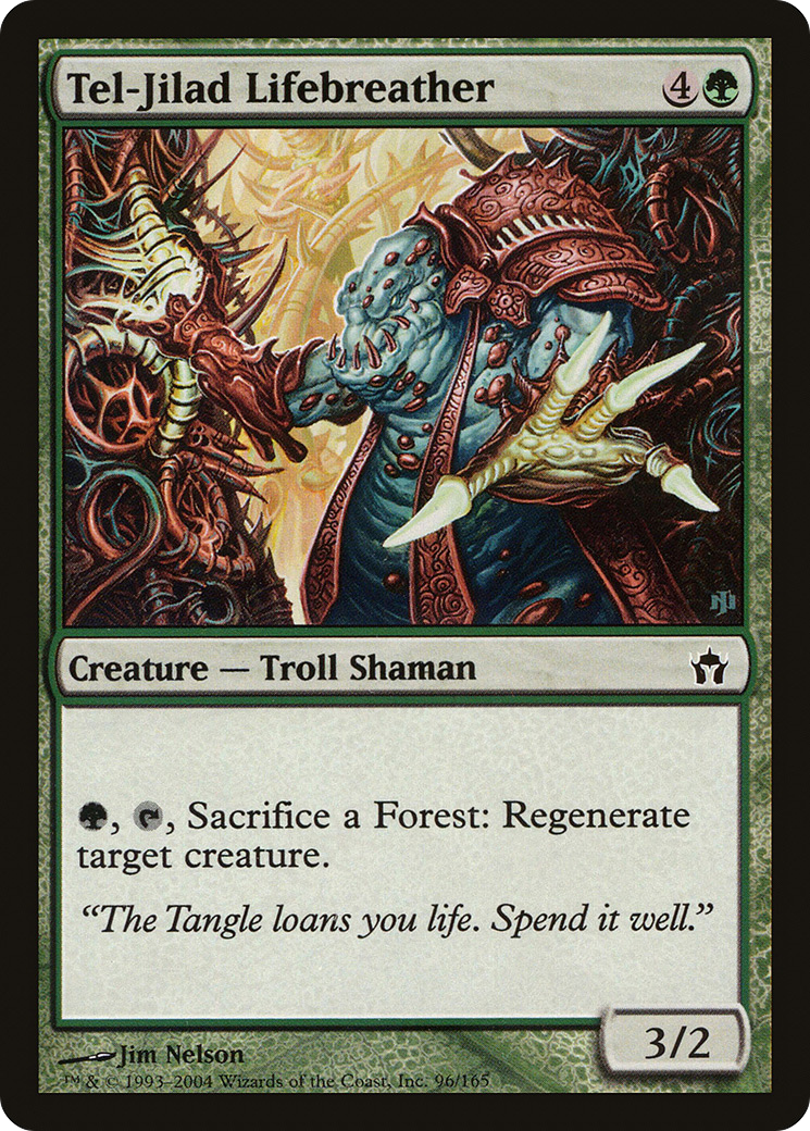 Tel-Jilad Lifebreather (5DN-096) [Fifth Dawn] Foil MTG Single Wizards of the Coast