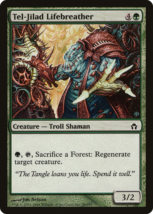 Tel-Jilad Lifebreather (5DN-096) [Fifth Dawn] MTG Single Wizards of the Coast