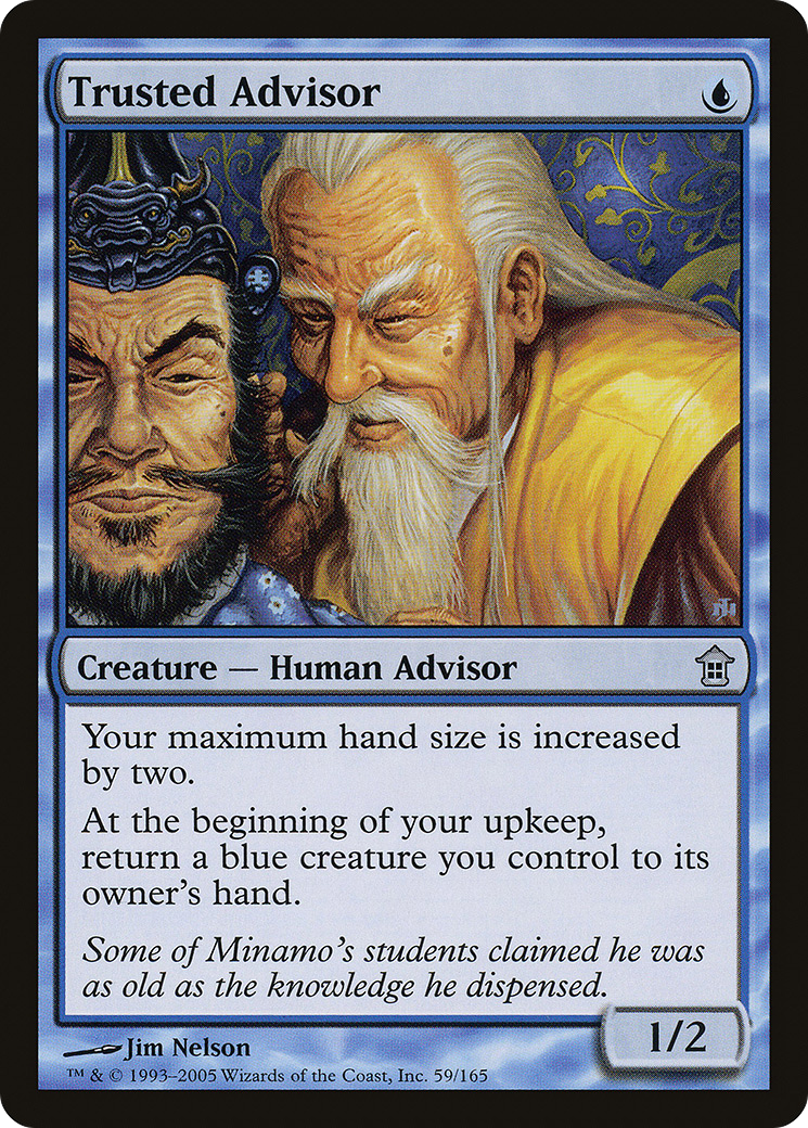 Trusted Advisor (SOK-059) [Saviors of Kamigawa] MTG Single Wizards of the Coast