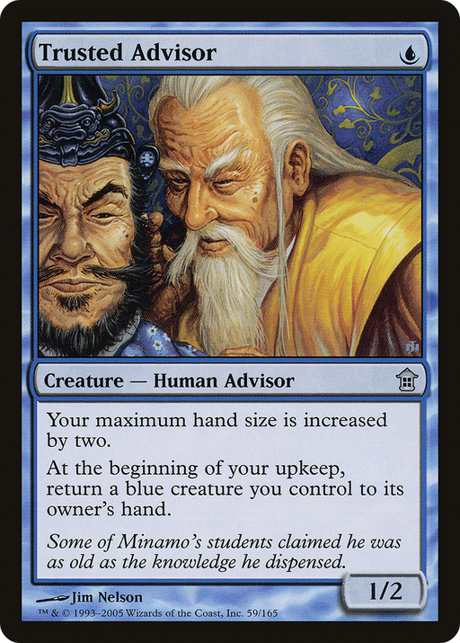 Trusted Advisor (SOK-059) [Saviors of Kamigawa] MTG Single Wizards of the Coast