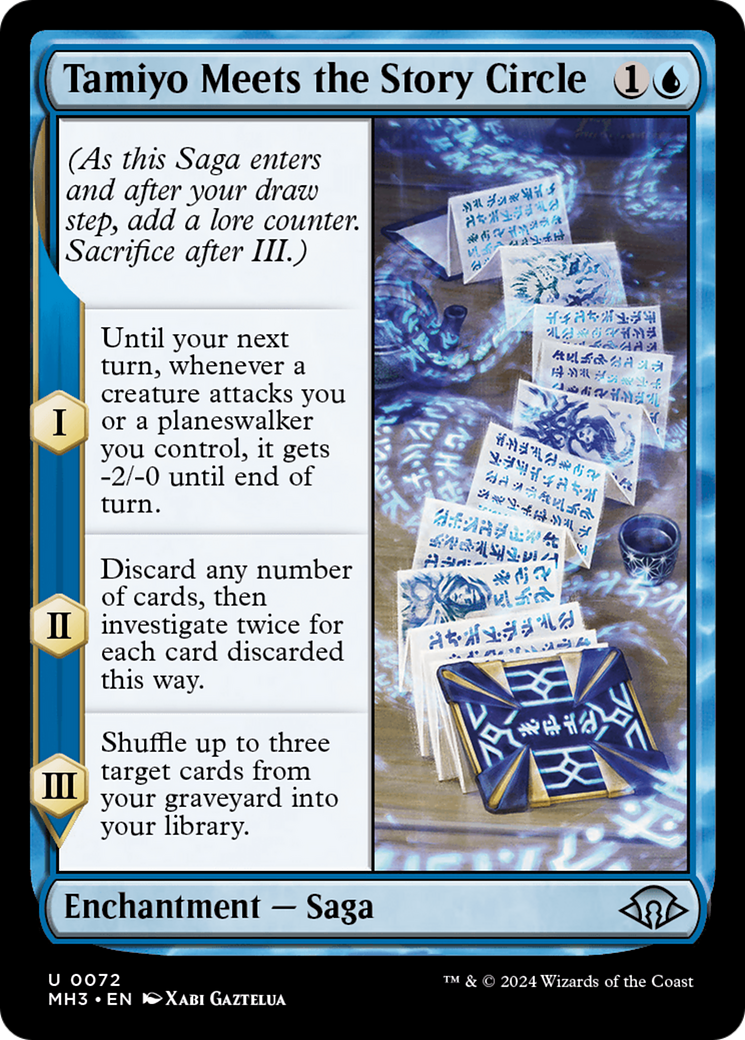 Tamiyo Meets the Story Circle (MH3-072) [Modern Horizons 3] MTG Single Modern Horizons 3