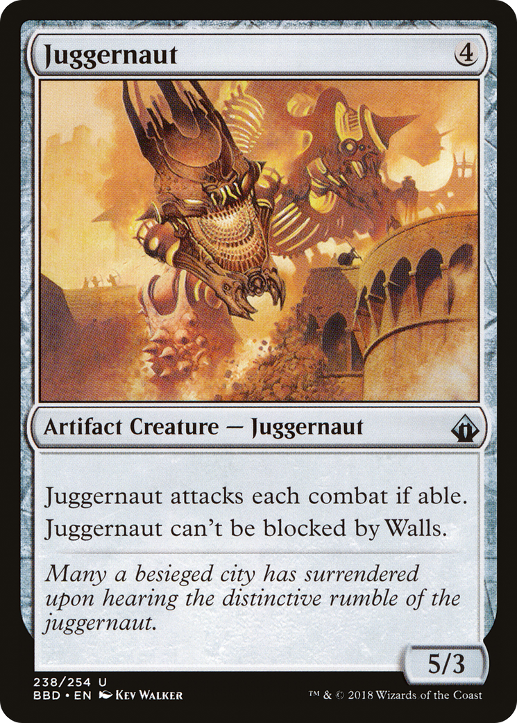 Juggernaut (BBD-238) [Battlebond] Foil MTG Single Wizards of the Coast