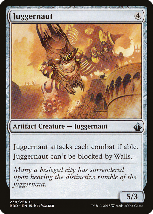 Juggernaut (BBD-238) [Battlebond] Foil MTG Single Wizards of the Coast